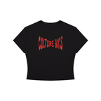 Women's Crewneck Crop T-Shirt