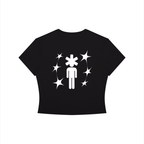 Women's Crewneck Crop T-Shirt