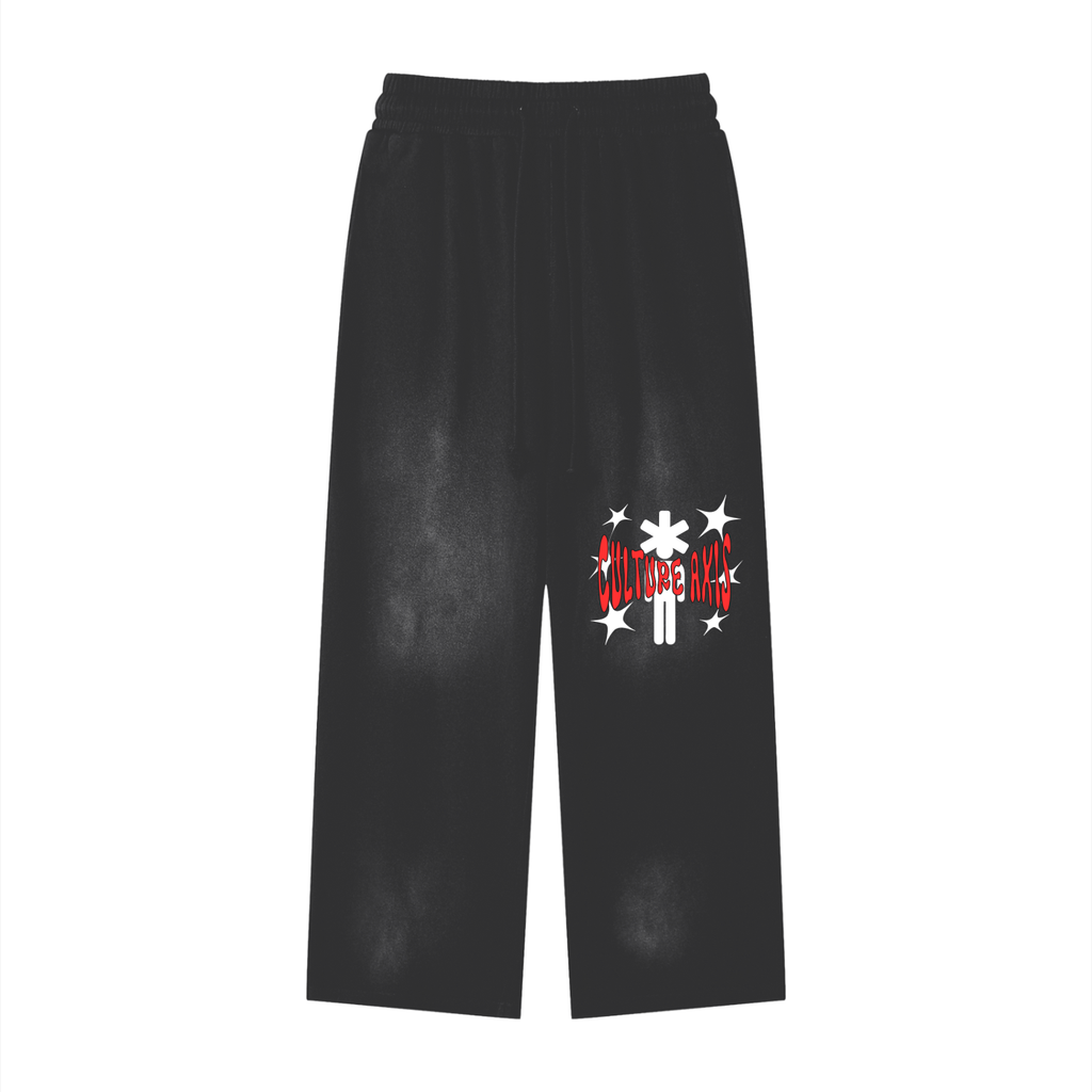 Sunfade Loose Fit Cotton Sweatpants