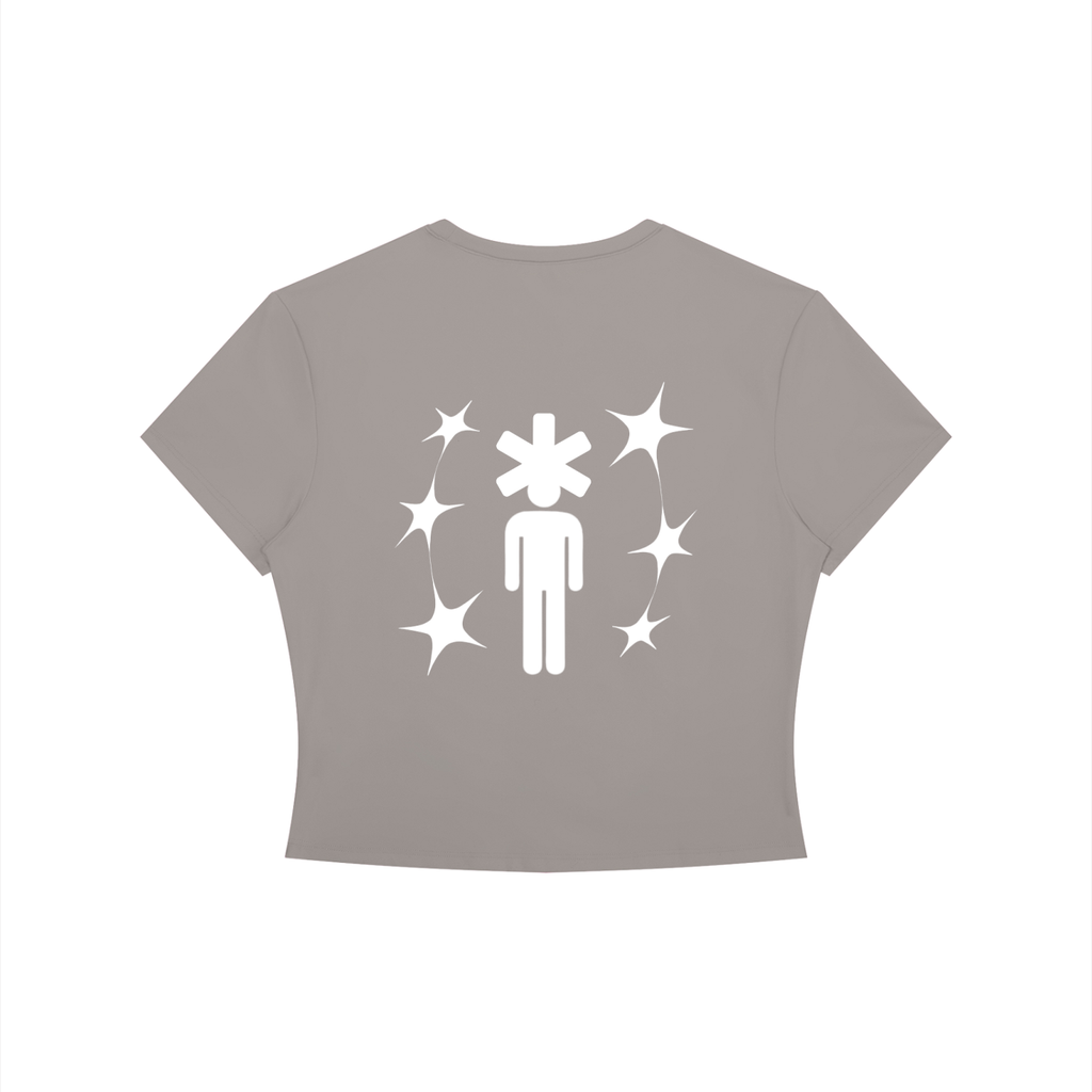 Women's Crewneck Crop T-Shirt