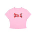 Women's Crewneck Crop T-Shirt
