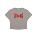 Women's Crewneck Crop T-Shirt