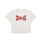 Women's Crewneck Crop T-Shirt