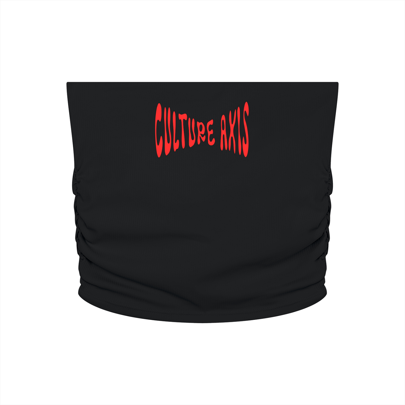 Women’s Ruched Cropped Yoga Tube Top