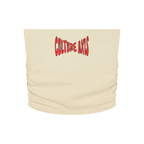 Women’s Ruched Cropped Yoga Tube Top
